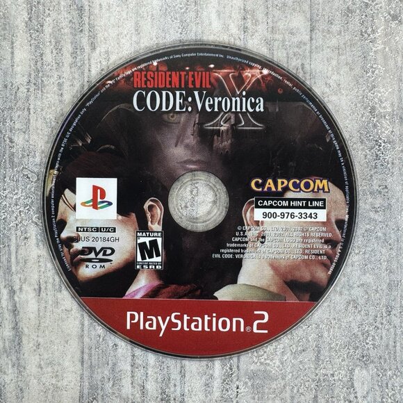 Resident Evil Code Veronica X Sony PlayStation 2 PS2 Tested - Picture 1 of 3